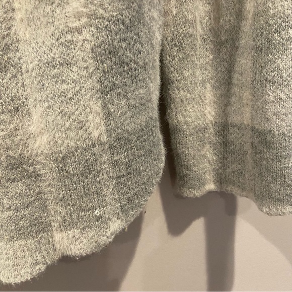 WILLIAM RAST Plaid Shacket Cozy Sweater Jacket Large - Picture 4 of 7